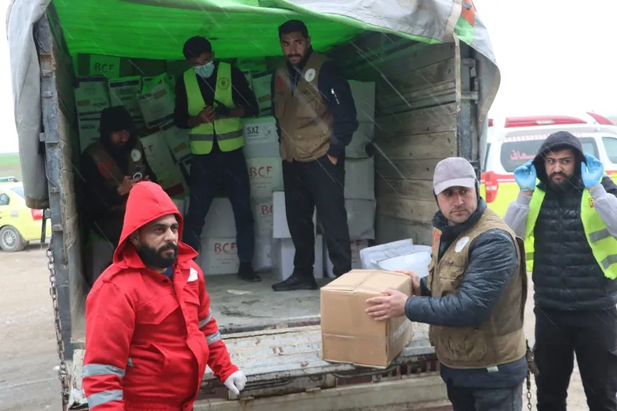 Li Girkê Legê alîkarî li şêniyan hat belavkirin