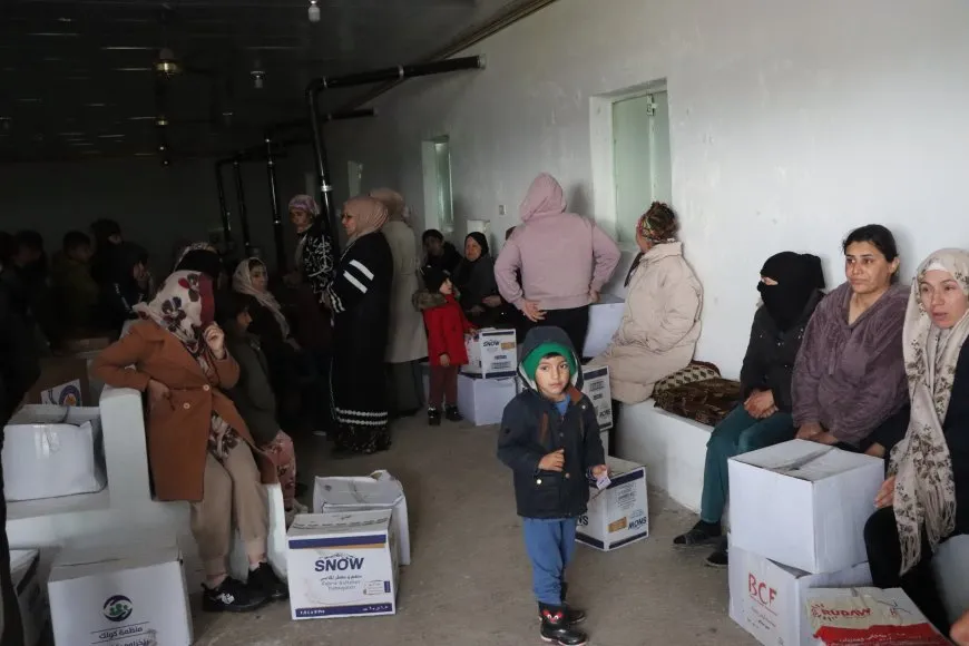 Li Girkê Legê alîkarî li şêniyan hat belavkirin