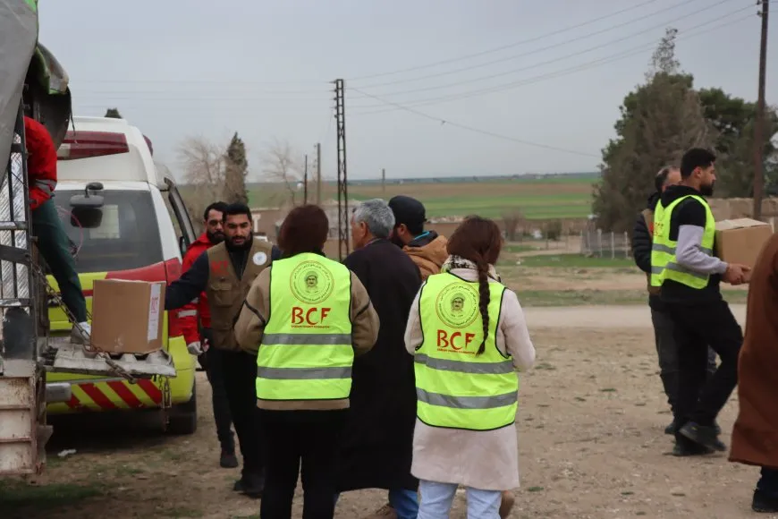 Li Girkê Legê alîkarî li şêniyan hat belavkirin