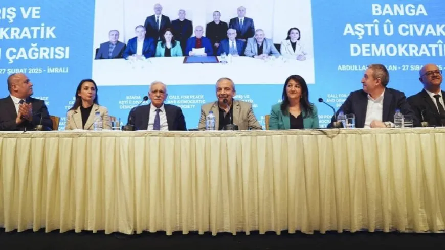 DEM Partî peyama Rêber Abdullah Ocalan bi weşana zindî parve dike