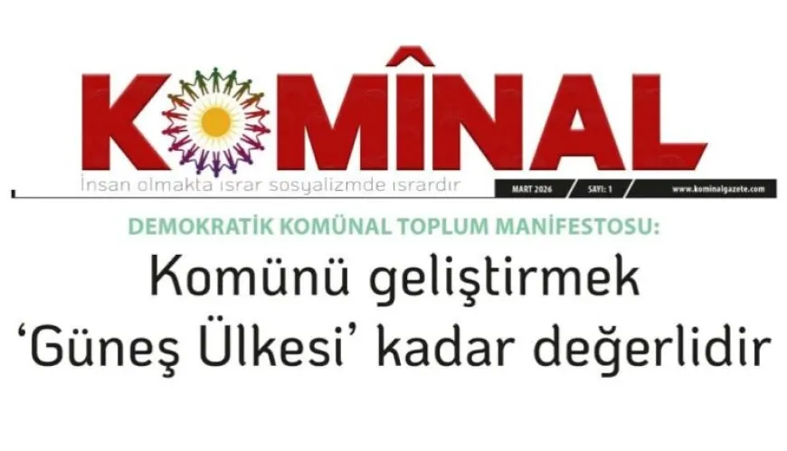 Rojnameya Komînal bi ‘Manîfestoya Civaka Komînal a Demokratîk’ dest bi weşanê dike