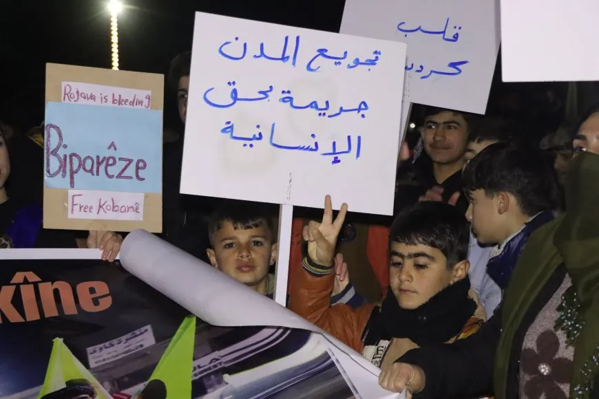 Li Girkê Legê dorpêça li ser Kobanê hat redkirin