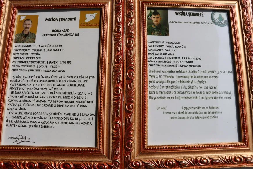 Bi hezaran şêniyên Qamişloyê 6 cangorî bi bîr anîn