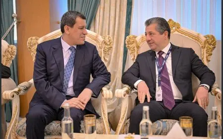 Mazlum Ebdî û Mesrûr Barzanî hevdîtin pêk anîn