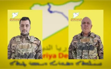 QSD: Hevrêyên me Diyar û Şervan di berxwedana rûmet û hebûnê de şehîd bûn