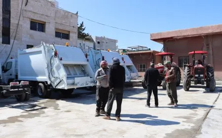 Şaredariya Girkê Legê 8 alavên nû xistin xizmetê