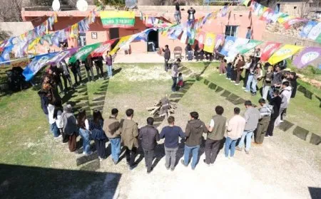 Li Amarayê agirê Newrozê hate pêxistin