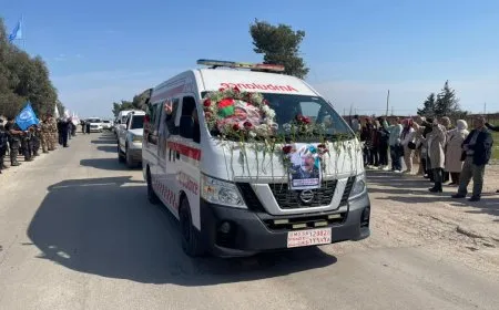 Şêniyên Tirbespiyê cenazeya şehîd Salih Muslim pêşwazî kirin