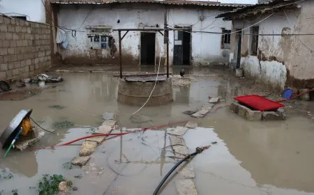 Li Qamişlo û Çilaxa av derbasî malan bû, li Tirbesiyê jî zerar li çandiniyê bû