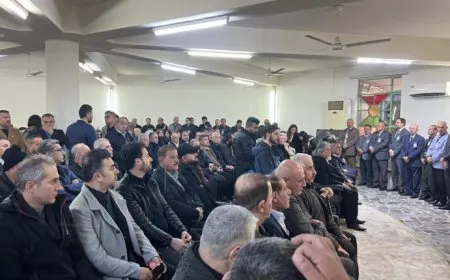 Li Silêmaniyê ji bo şehîd Salih Muslim taziye hate danîn