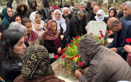 Rehşan Demîrel li ser gora xwe ya bajarê Nisêbînê yê Bakur hat bîranîn
