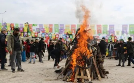 Li 7 navçeyên Amedê Newroz bi coş hat pîrozkirin
