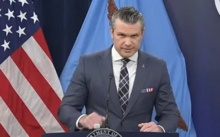 Pete Hegseth: Me li zêdeyî 7 hezar hedefî xistiye