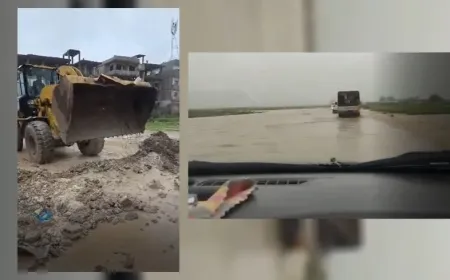 Ji ber baranê çûn û hatina di navbera Dêrik û Girkê Legê de asteng bûye
