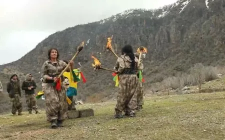 Li çiyayên Kurdistanê pîrozbahiyên Newrozê