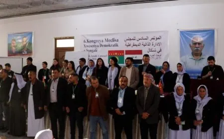 Kongreya 6ˊan a MXDŞ’ê bi hilbijartina rêveberiyê bi dawî bû