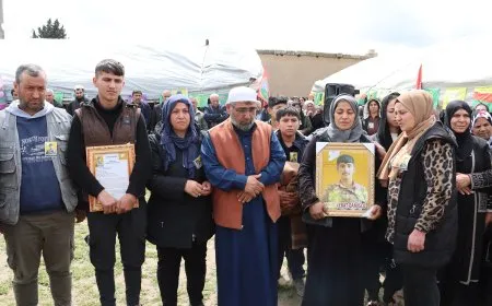 Ji bo şehîd Xebat Qamişlo merasîma xiyabî hat lidarxistin