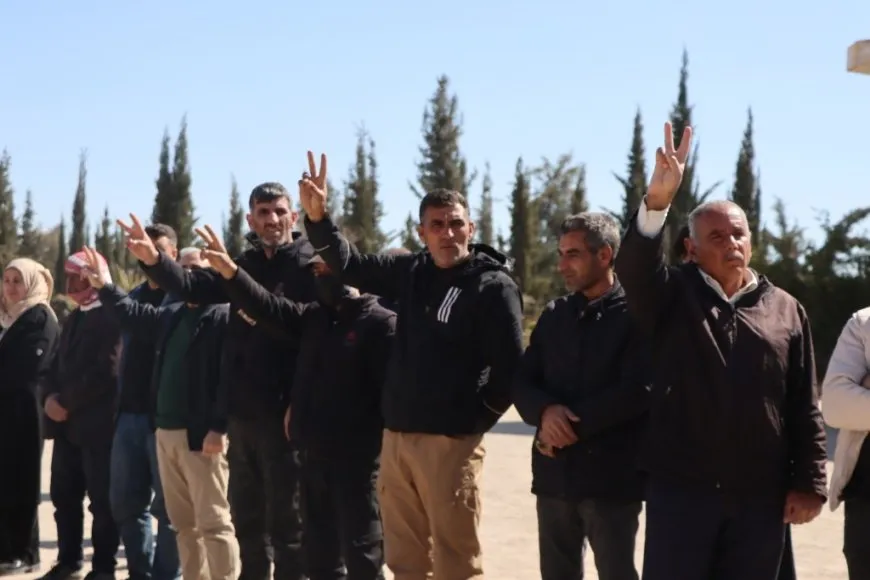 Li Kobanê merasîma 5 şehîdan