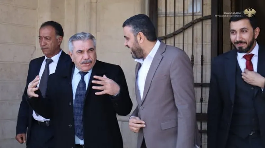 Parêzgarê Hesekê şandeyek hikumetê ji bo aktîvkirina posteyê pêşwazî kir