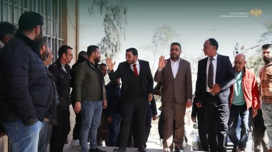 Parêzgarê Hesekê şandeyek hikumetê ji bo aktîvkirina posteyê pêşwazî kir