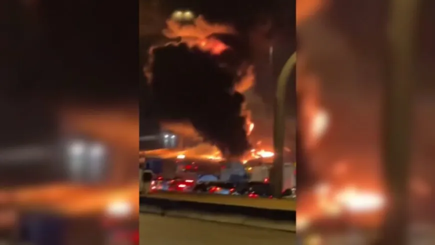 Balyozxaneya DYAˊyê ya li Riyadê hat bombebarankirin, şewat derket