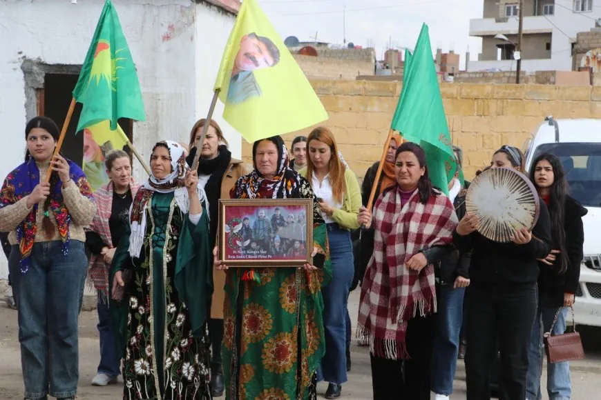 Çalakiyên 8'ê Adarê li bajarên Rojava dewam dikin