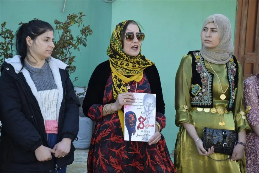 Çalakiyên 8'ê Adarê li bajarên Rojava dewam dikin