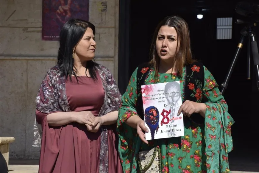 Çalakiyên 8'ê Adarê li bajarên Rojava dewam dikin