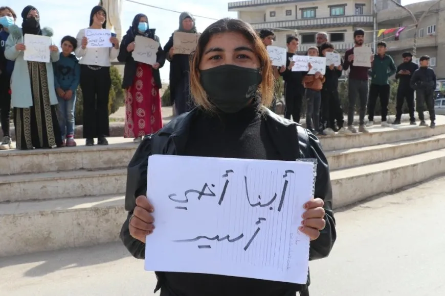 Malbatên dîlgirtiyan daxwaza berdana zarokên xwe kir