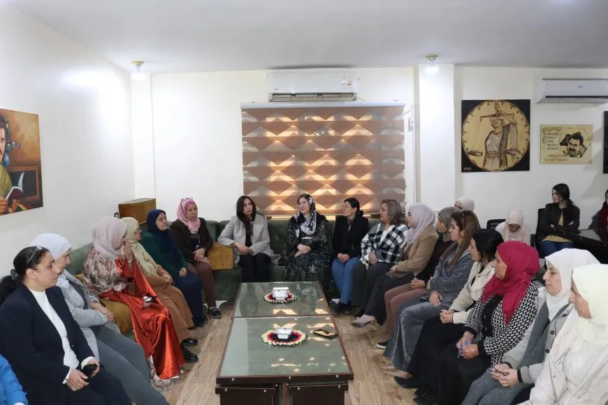 Kordînasyona Jinan li Cizîrê ji bo pîrozkirina 8'ê Adarê serdanên xwe dewam dike