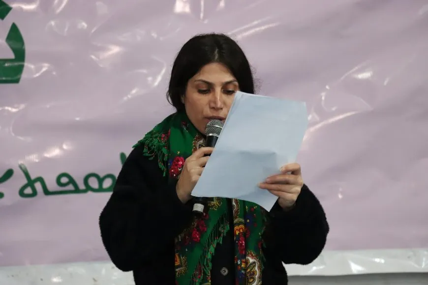 Ji çalakiya li Qamişloyê peyama "Heta berdana dîlgirtiyan têkoşîn'' hate dayîn