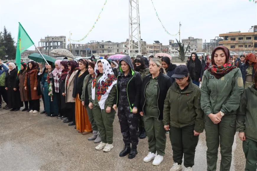 Di çalakiya li Dêrikê de daxwaza serbestberdana dîlgirtiyên şer kirin