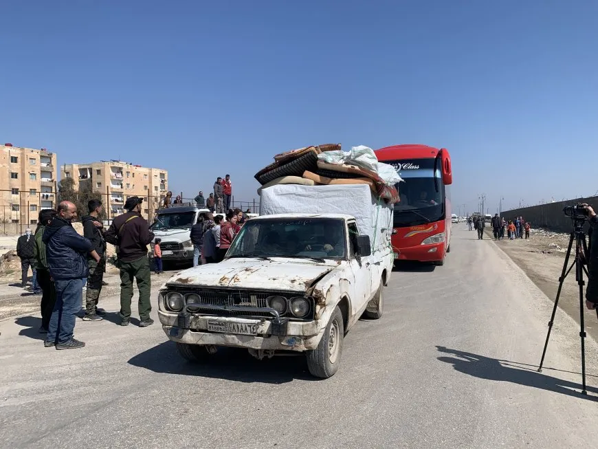 400 malbat ji Hesekê ber bi Efrînê ve bi rê ketin