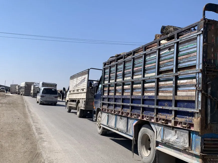 400 malbat ji Hesekê ber bi Efrînê ve bi rê ketin