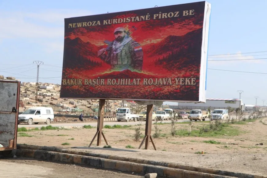 Bajarê Hesekê ji bo Newrozê hate xemilandin