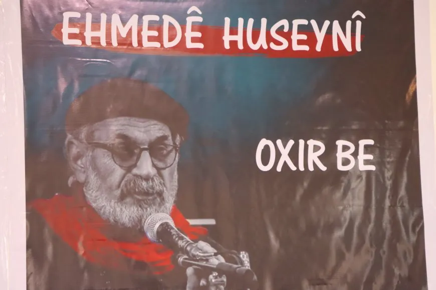 Li Qamişloyê ji bo helbestvan Ehmed Huseynî merasîm