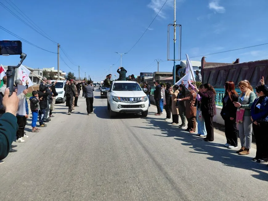 Cenazeyê şehîd Salih Muslim li Girkê Legê bi girseyî hat pêşwazîkirin