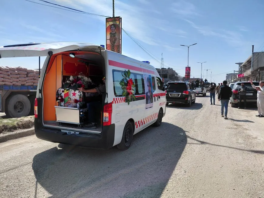 Cenazeyê şehîd Salih Muslim li Girkê Legê bi girseyî hat pêşwazîkirin
