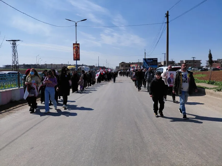 Cenazeyê şehîd Salih Muslim li Girkê Legê bi girseyî hat pêşwazîkirin