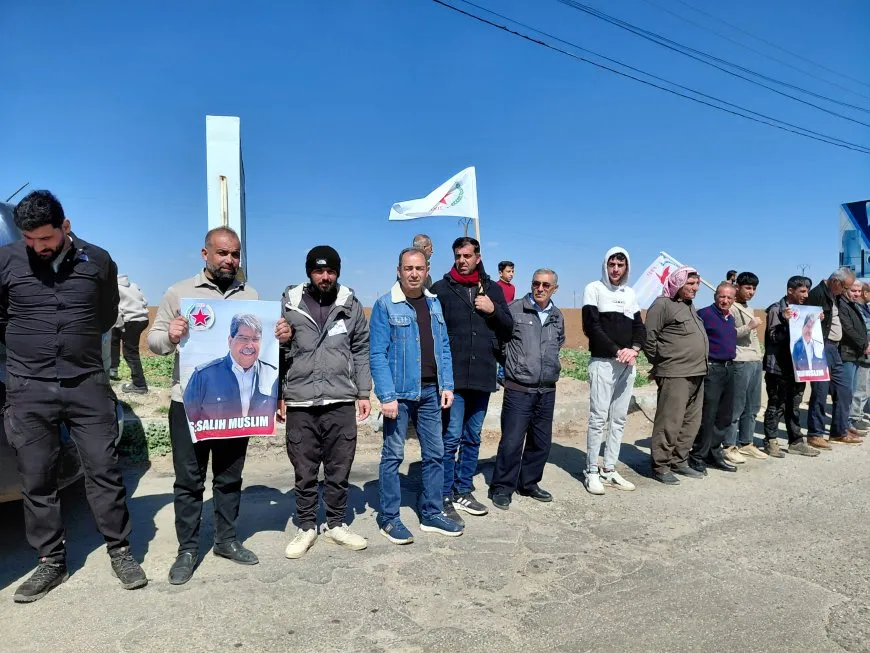 Cenazeyê şehîd Salih Muslim li Girkê Legê bi girseyî hat pêşwazîkirin