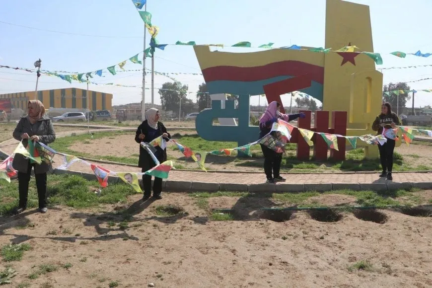Duşemê agirê Newrozê li Hesekê tê pêxistin