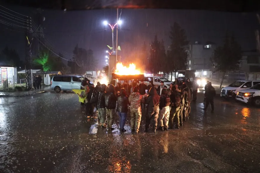 Yekem agirê Newrozê li bajarên cizîrê hate pêxistin