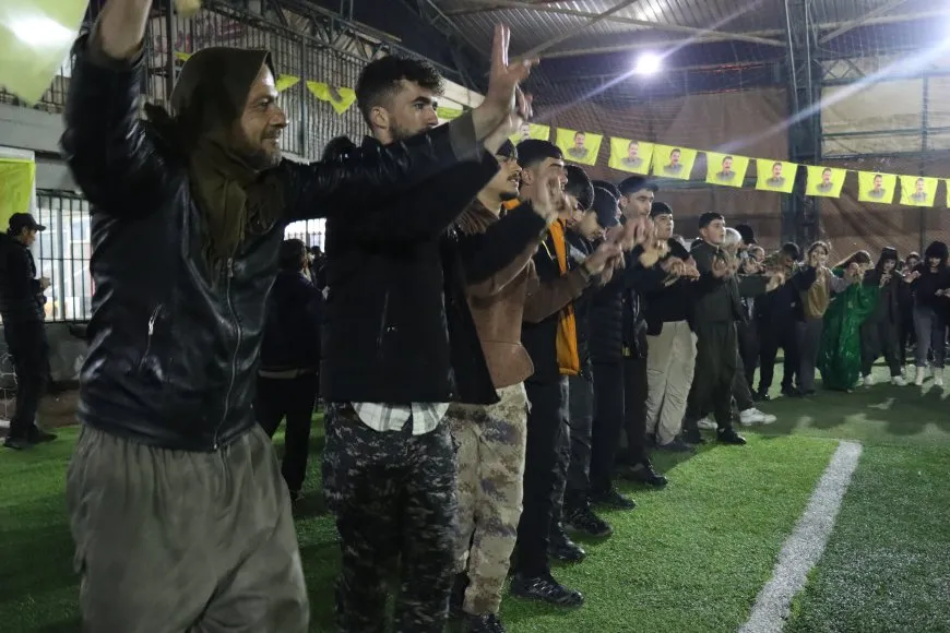 Yekem agirê Newrozê li bajarên cizîrê hate pêxistin
