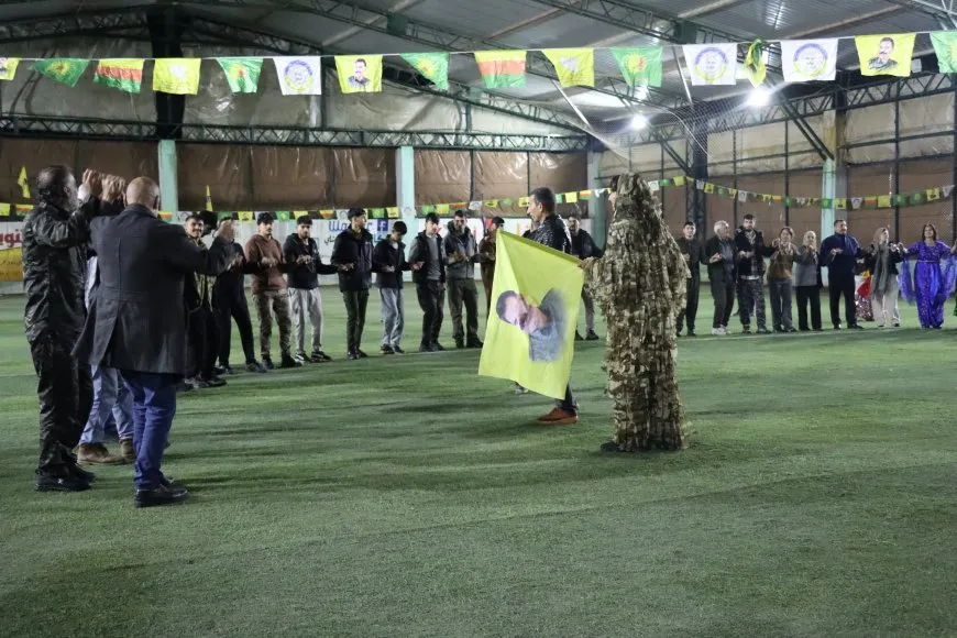 Yekem agirê Newrozê li bajarên cizîrê hate pêxistin