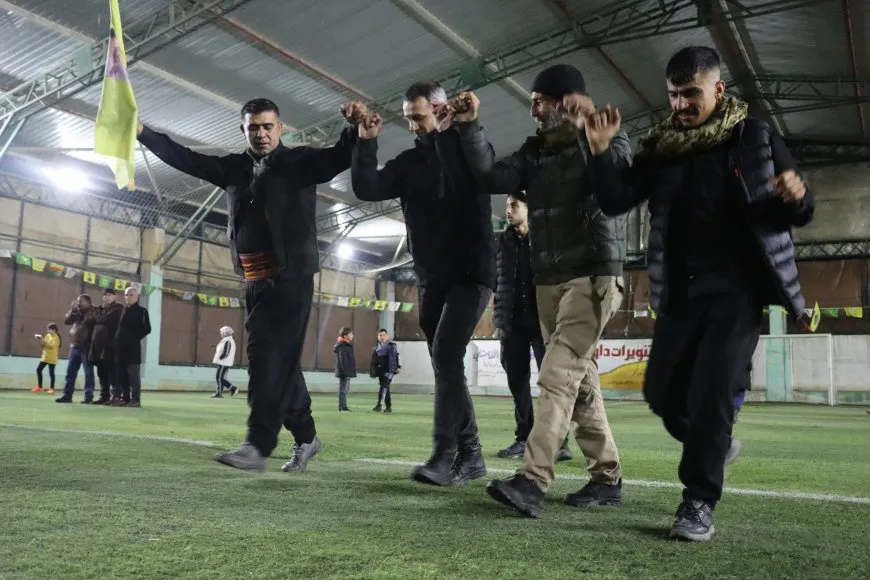 Yekem agirê Newrozê li bajarên cizîrê hate pêxistin
