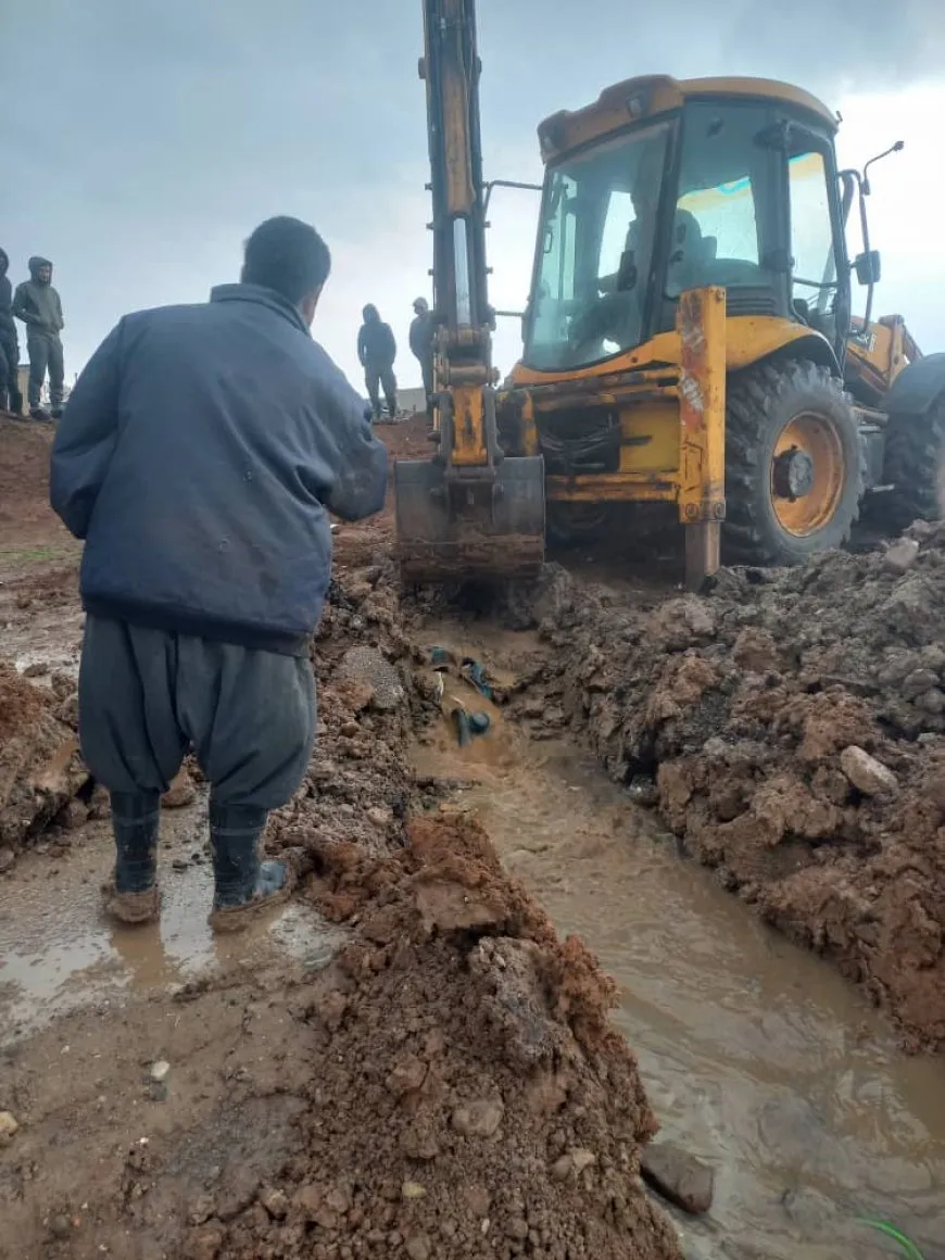 Li Qamişlo û Çilaxa av derbasî malan bû, li Tirbesiyê jî zerar li çandiniyê bû