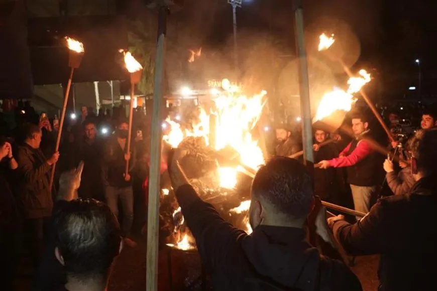 Li bajarên Rojava agirê Newrozê geş dibe-HATE NÛKIRIN