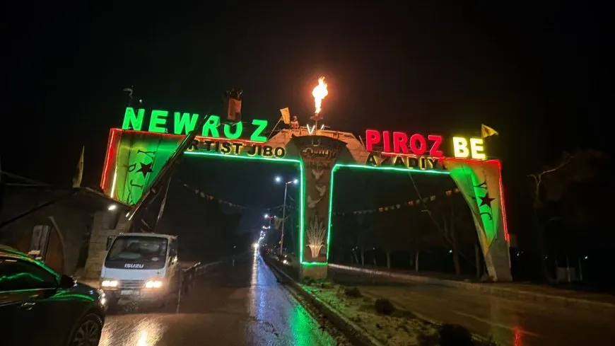 Li 3 bajaran agirê Newrozê hat vêxistin