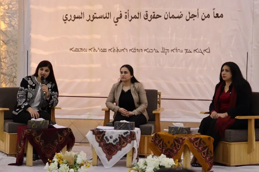 Mafên siyasî û hiqûqî yên jinên Sûriyeyê nîqaş kirin
