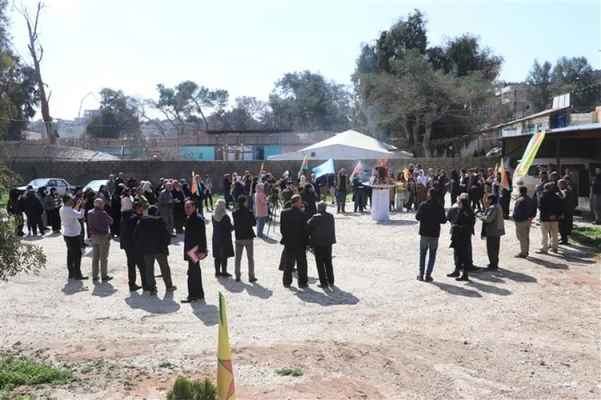 Li Hesekê agirê Newrozê hat dadan